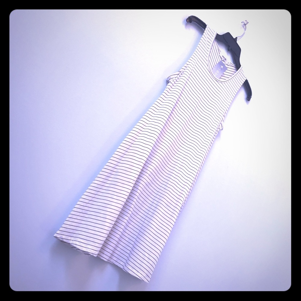 MOD REF STRIPE SIDE POCKET DRESS